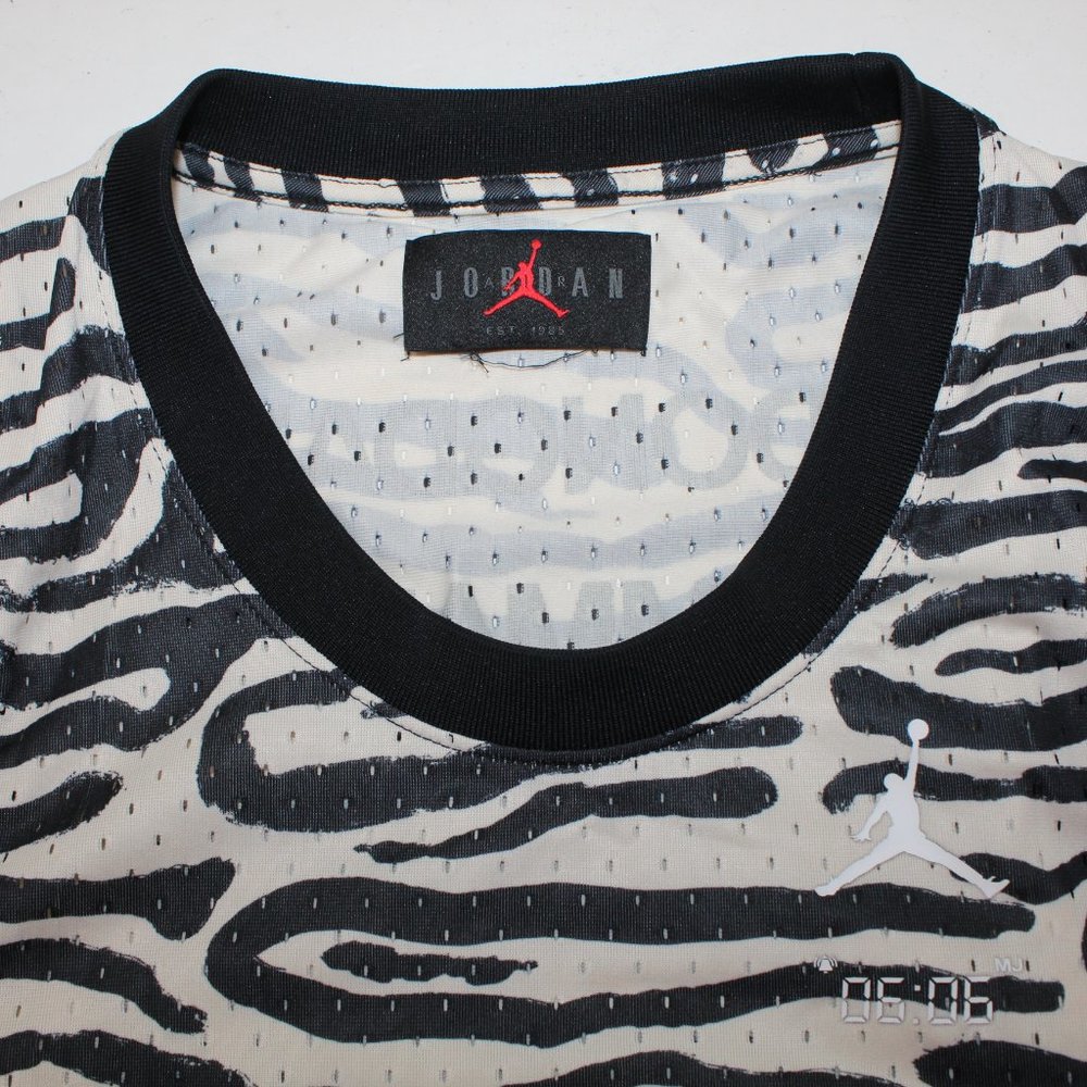 Nike Air Jordan Dri-FIT Men's L Black/White Breakfast Club Tank Top DM1823-219 - Picture 9 of 11